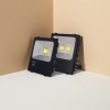 Black LED floodlights, waterproof outdoor lighting, 10W, 30W, 50W options, engineering floodlights Application Scenario